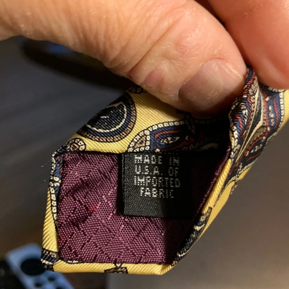 CHRISTIAN DIOR MONSIEUR PAISLEY SILK TWILL NECKTIE - Picture 8 of 12